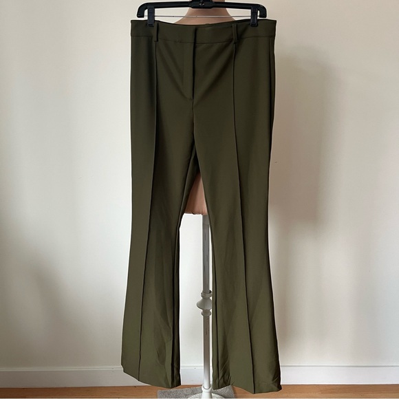 Olive Green Women's Pants - Picture 3 of 10